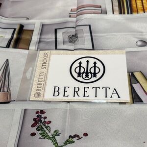 Beretta Logo Window Sticker Decal